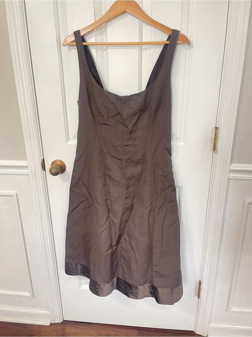 J.CREW Sleeveless Brown Size 10 Cotton Dress  Special Occasion Party Tulle